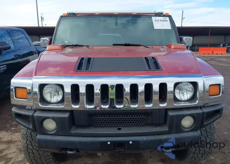 2003 Hummer H2 from USA, damaged, VIN 5GRGN23U73H118853